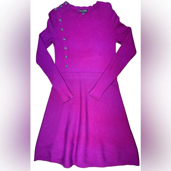 Banana Republic Dresses & Skirts - Banana Republic Sweater Dress, Fuschia, Size L